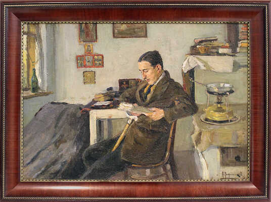 Лажечников Александр Иванович. Автопортрет 